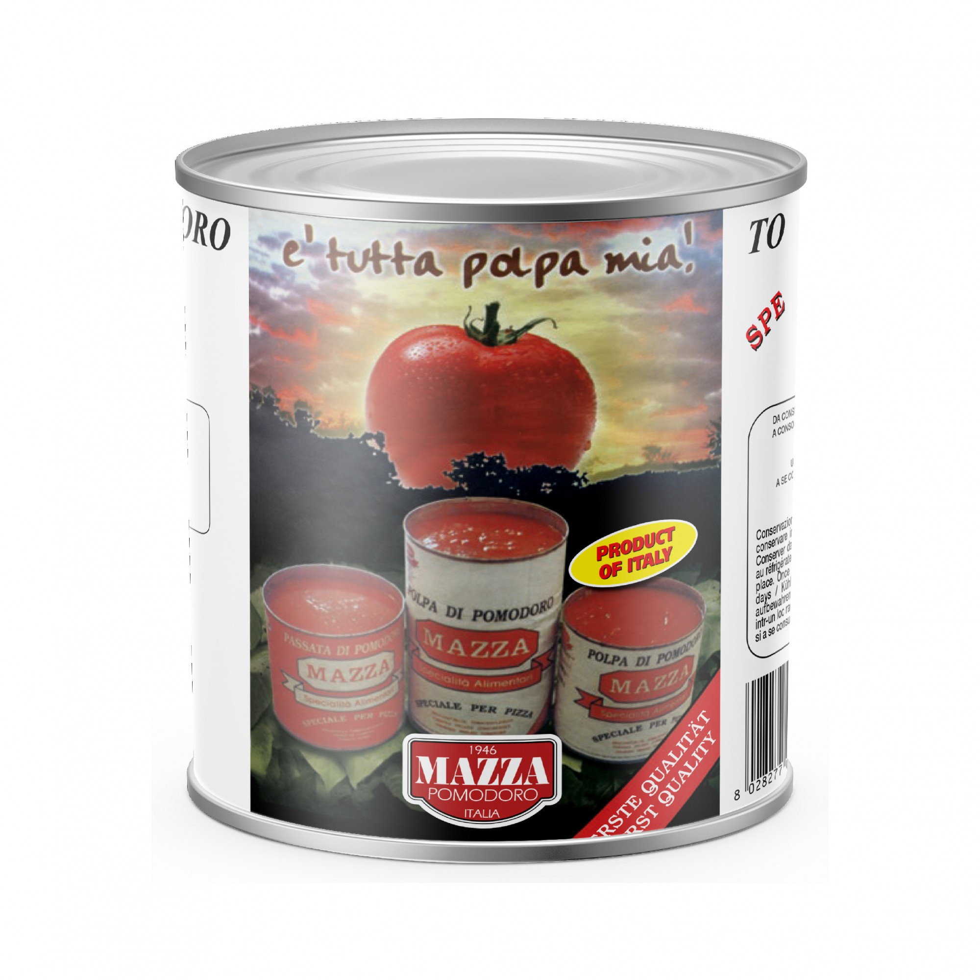 PROMOTION - TOMATES POLPA à - 10% Boîte de 2,50 kgs